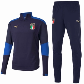 inclusive Italy navy training technical Soccer tracksuit 2020/21 - Puma