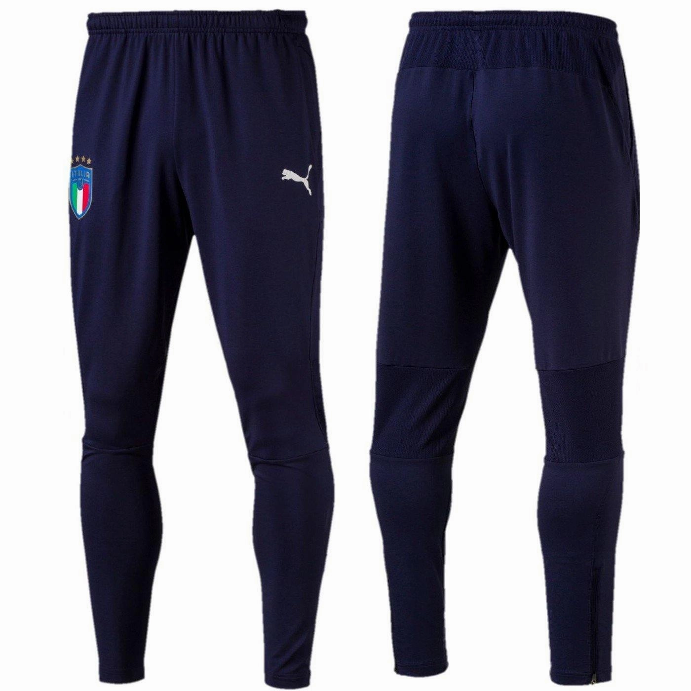 Italy soccer navy technical training pants 2018/19 - Puma Summer Wear detergent