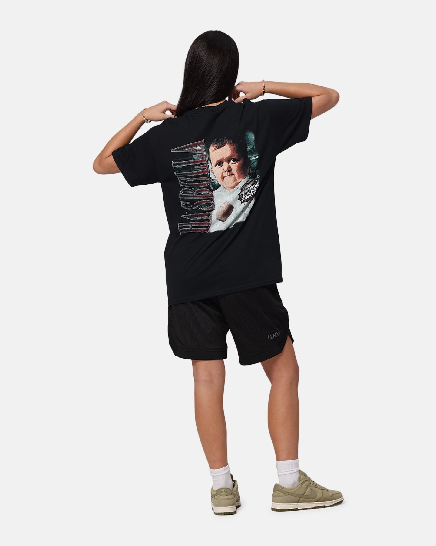 UFC By Goat Crew Hasbulla Vintage T-Shirt Black EnhancedDurabilityFinish Timeless Layer