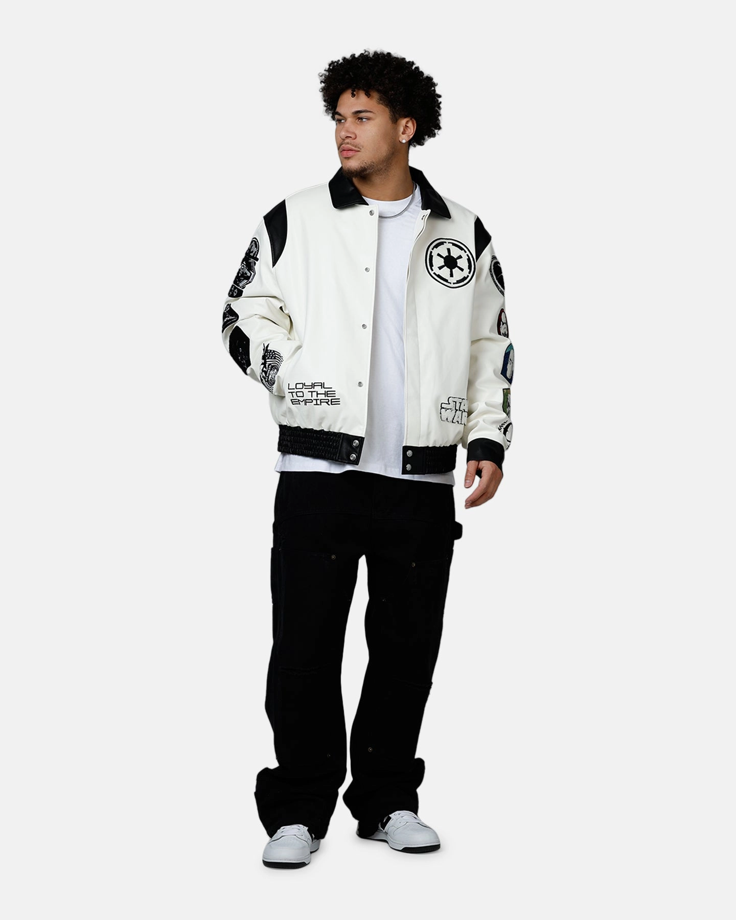 Jeff Hamilton X Star Wars Galactic Empire Jacket White/Black suitable for volunteer work