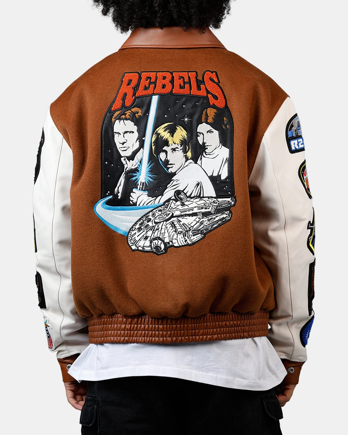 Jeff Hamilton X Star Wars Rebels Jacket Brown Mid-layer