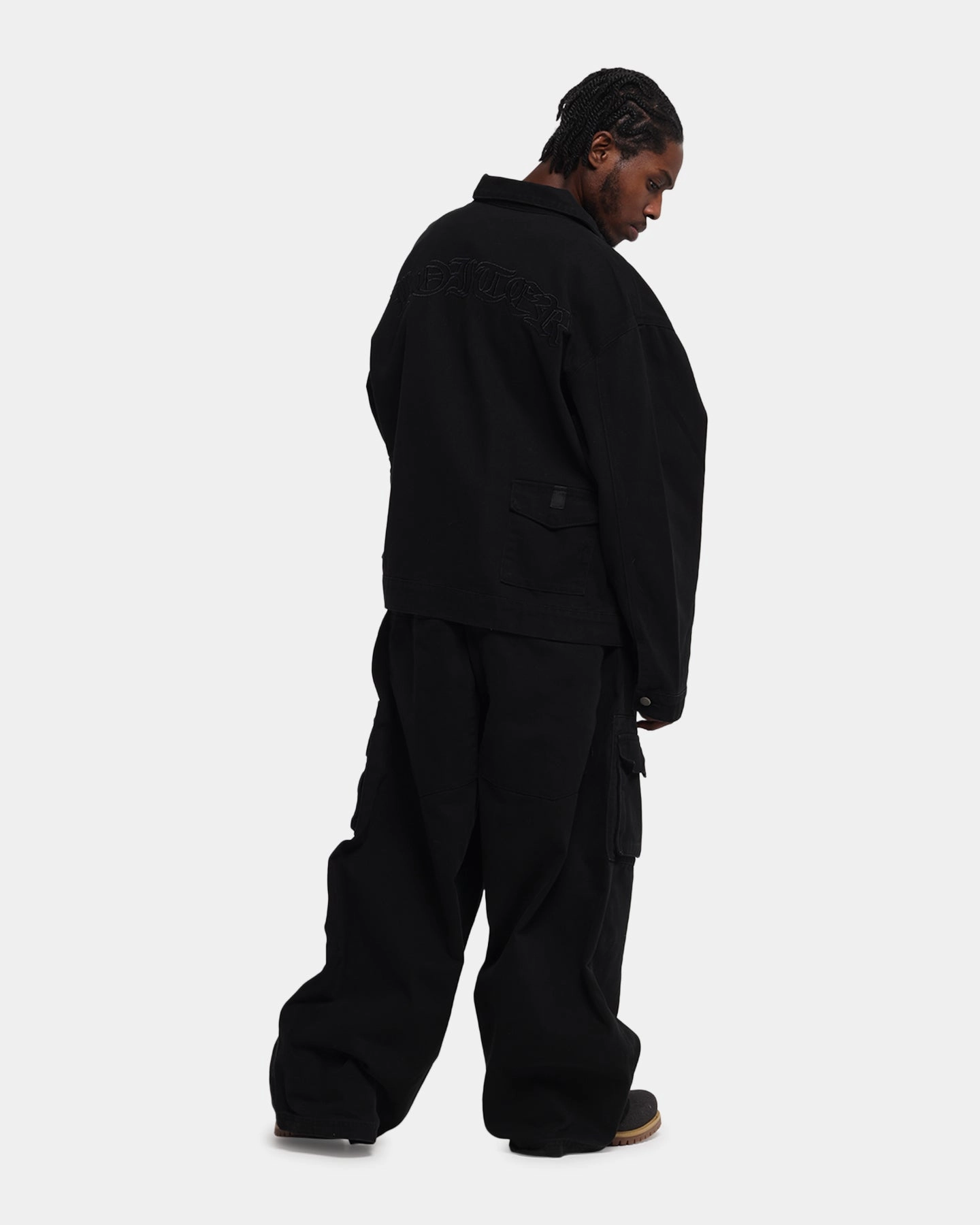 Loiter Combat Utility Jacket Washed Black Exclusive Adventure Ready