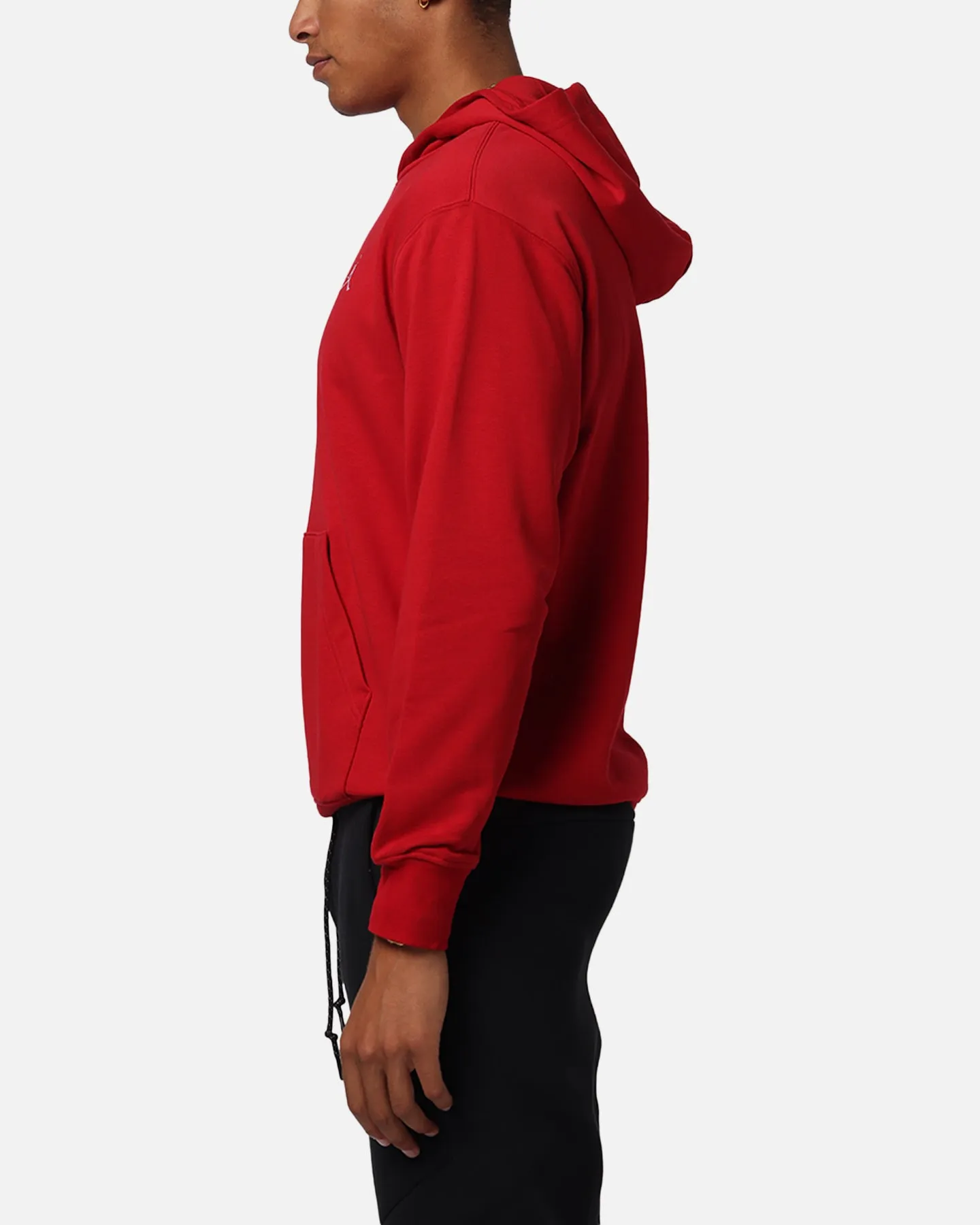 Blueprint Commuter Fit Jordan Brooklyn Fleece Pullover Hoodie Gym Red/White
