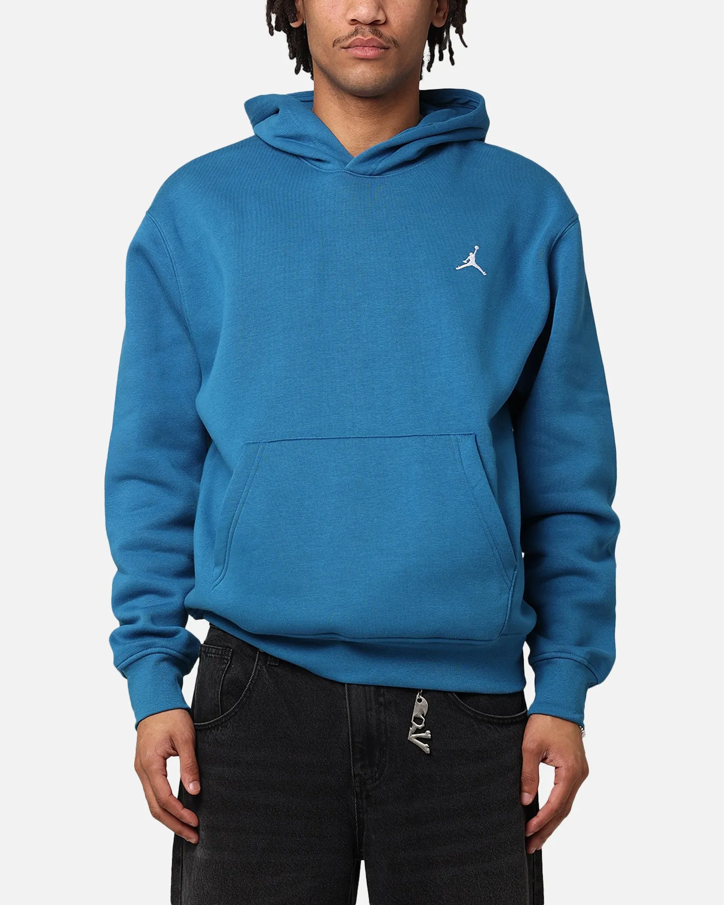 Jordan Essential Brooklyn Fleece Pullover Hoodie Industrial Blue Purse budget-friendly