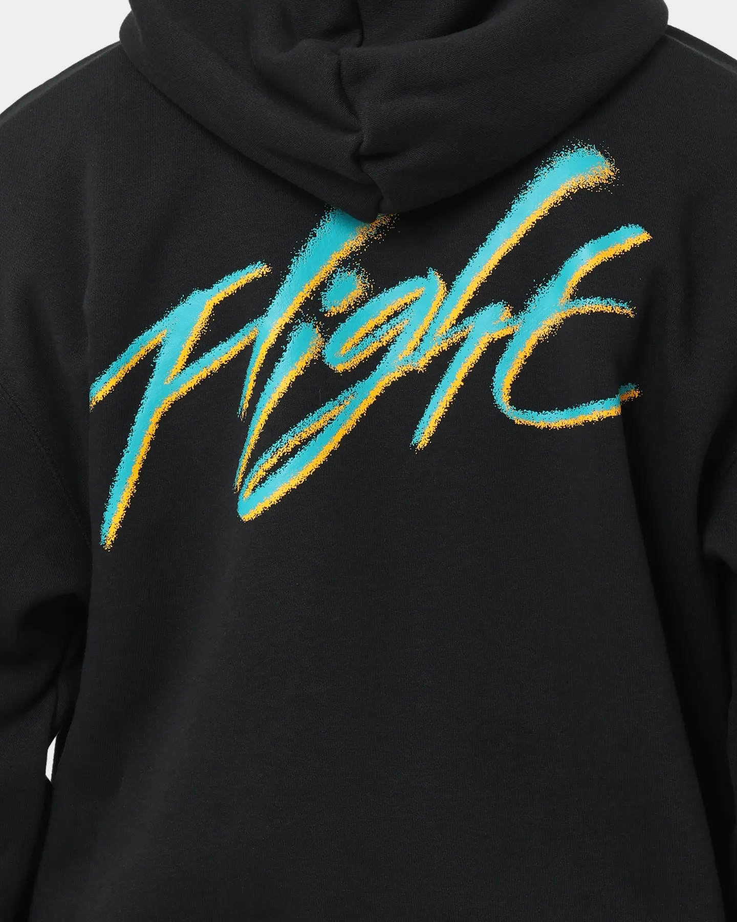 Loose-fit Keep Jordan Essential Flight Graphic Fleece Hoodie Black/New Emerald