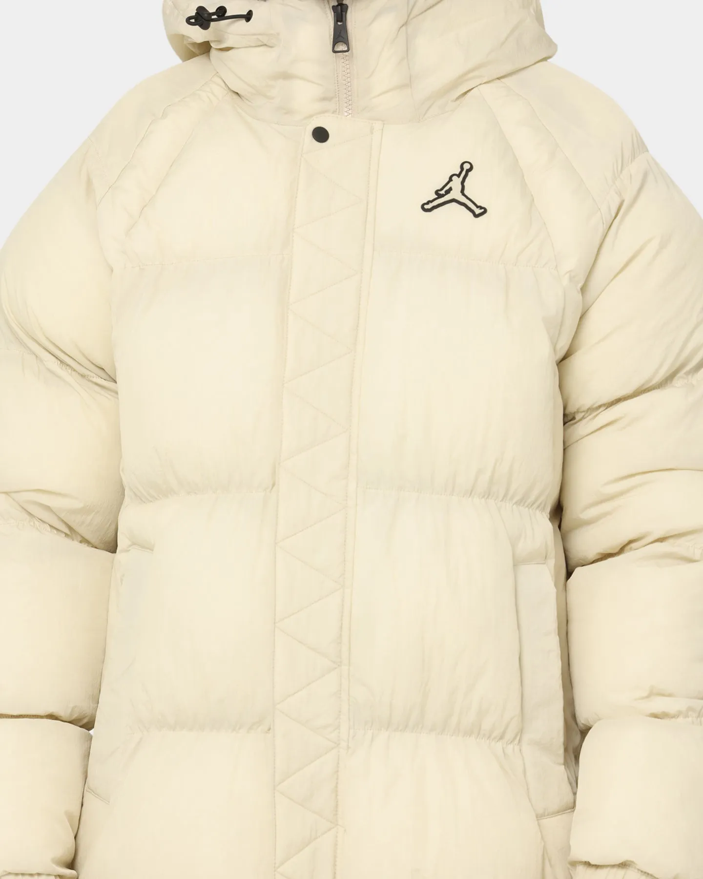 Jordan Essential Puffer Jacket Rattan Grid Fleece Lining