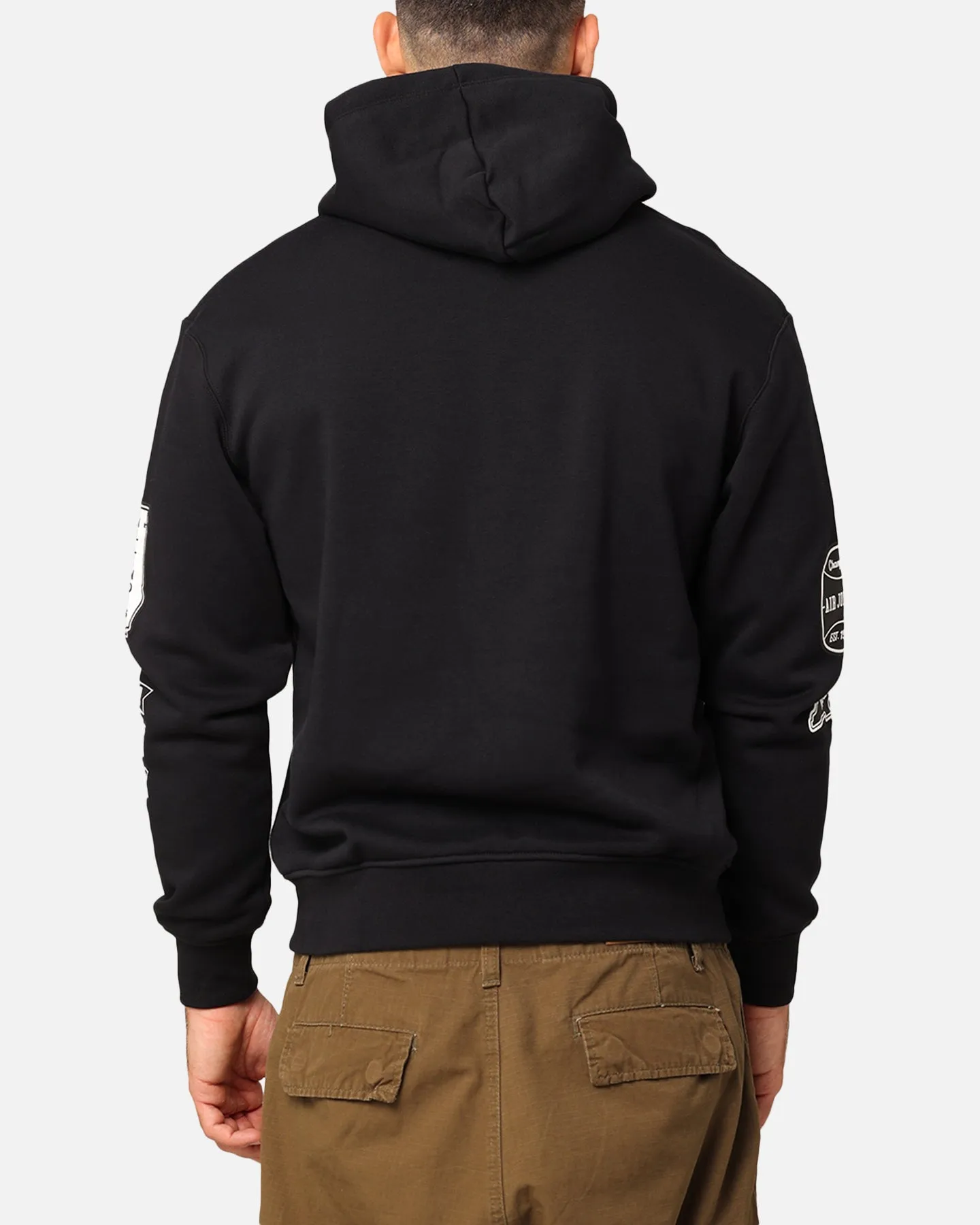 Adult Jordan Essentials Fleece Pullover Hoodie Black/White