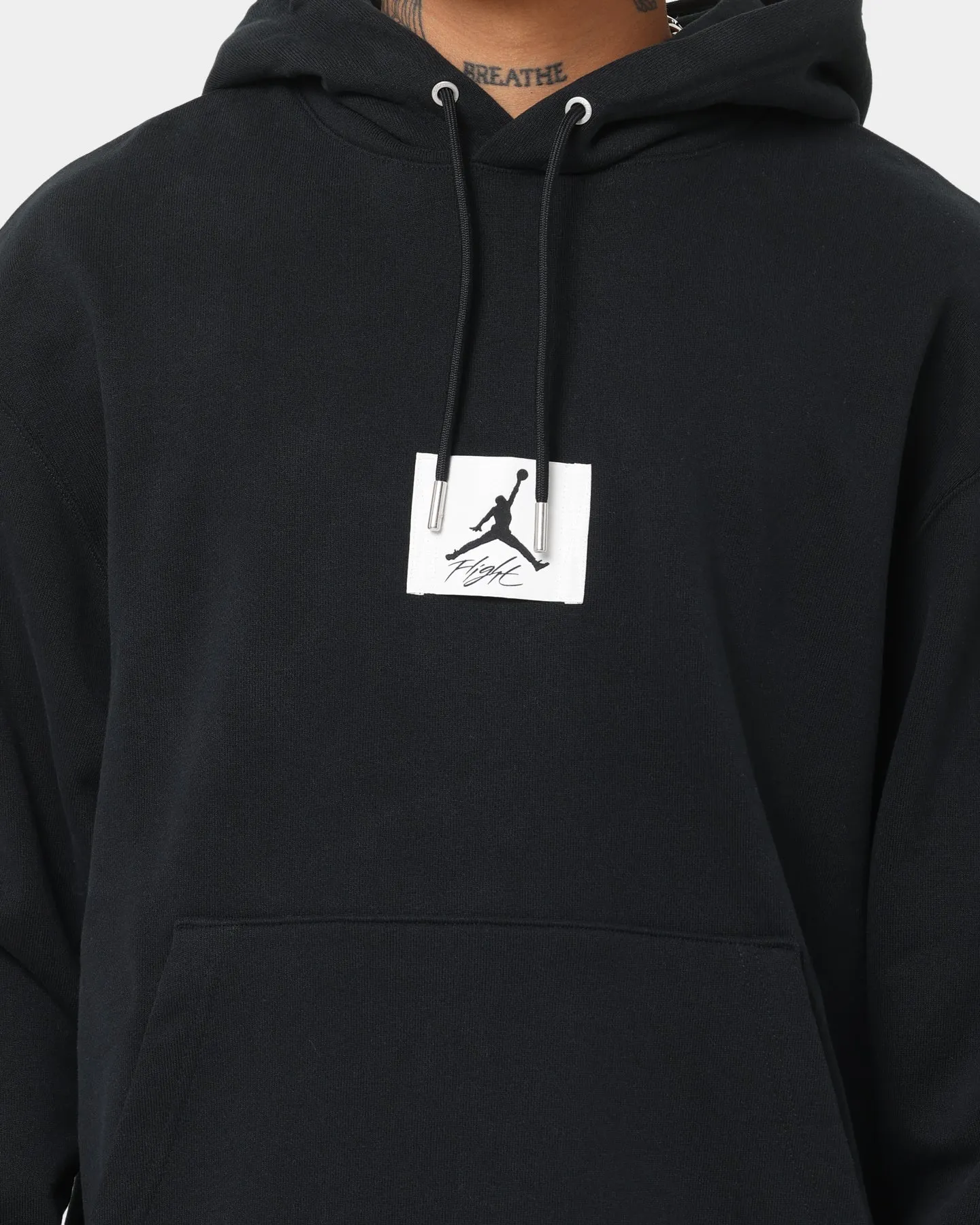 Jordan Essentials Statement Fleece Hoodie Black Mix - and - Match