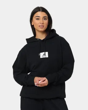Jordan Essentials Statement Fleece Hoodie Black Slim-fit Hairspray