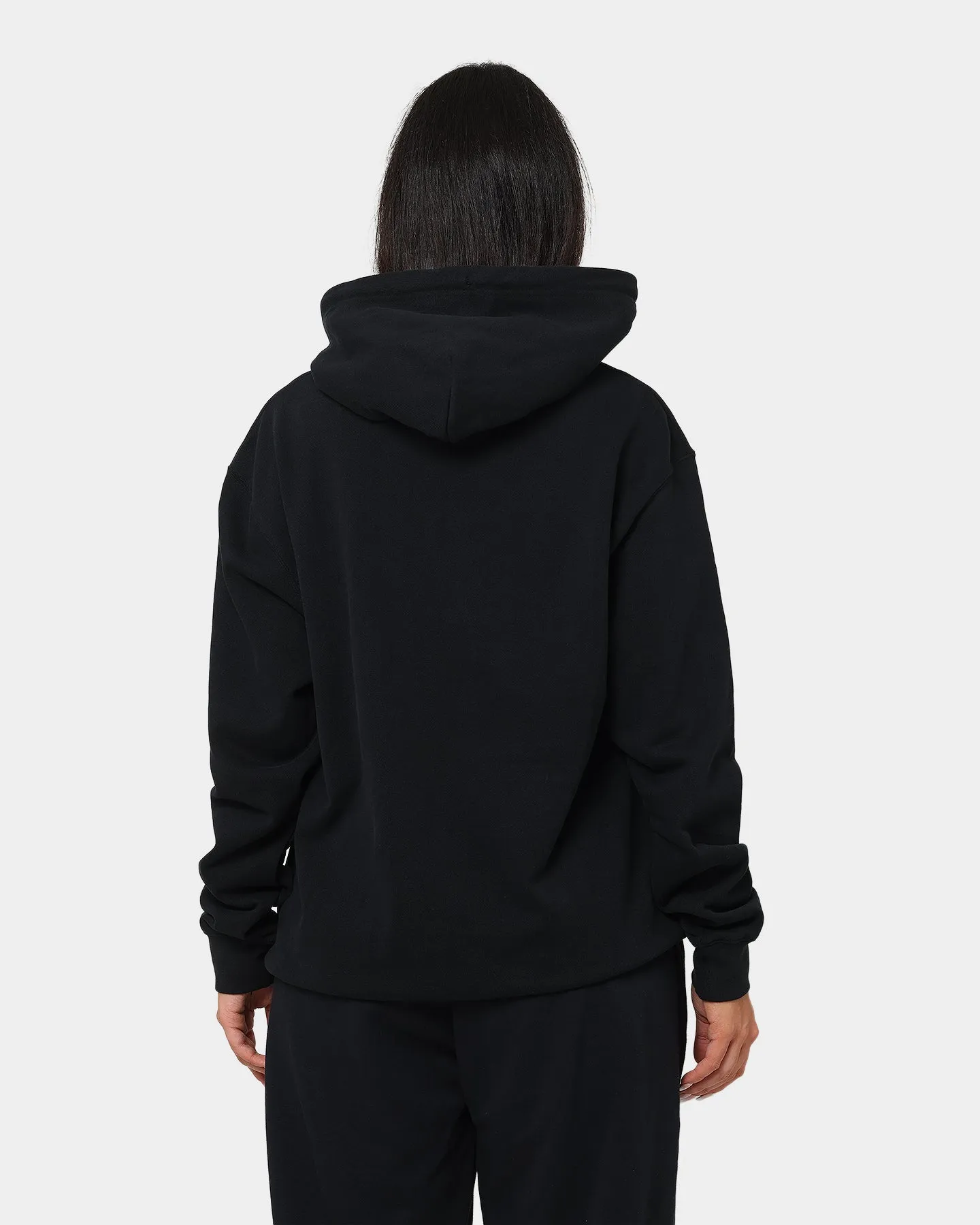 runner Fashion Week Jordan Essentials Statement Fleece Hoodie Black