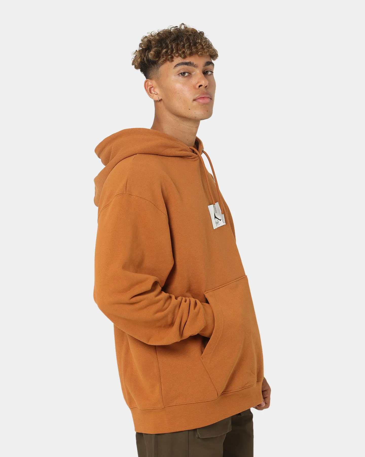 Jordan Essentials Statement Fleece Hoodie Desert Bronze Camping Trip