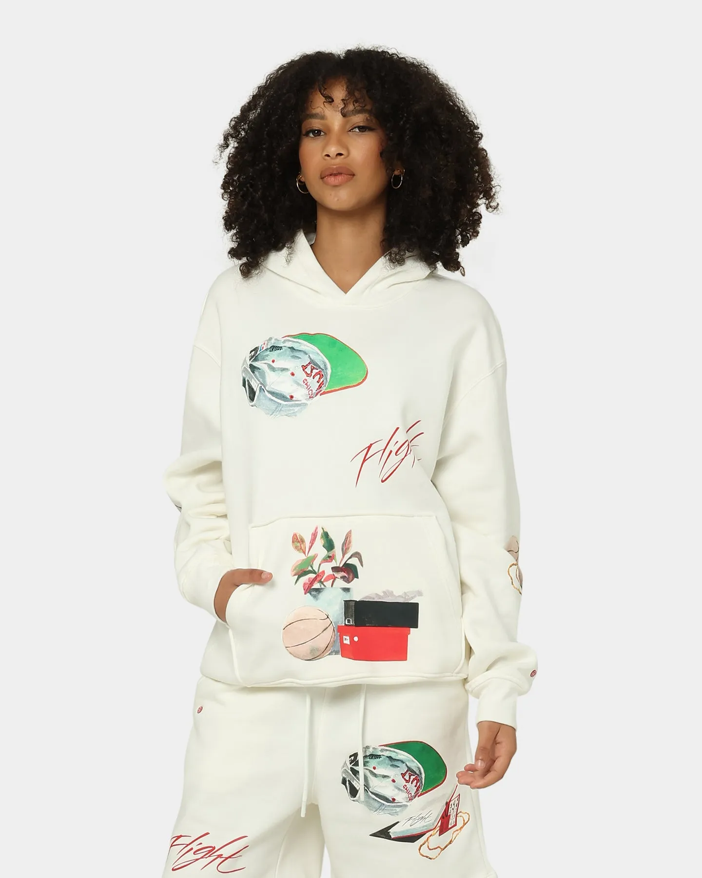 WaterproofSeams ConvertibleCollar Jordan Flight Artist Series Fleece Pullover Jacket Sail/Black/University Red