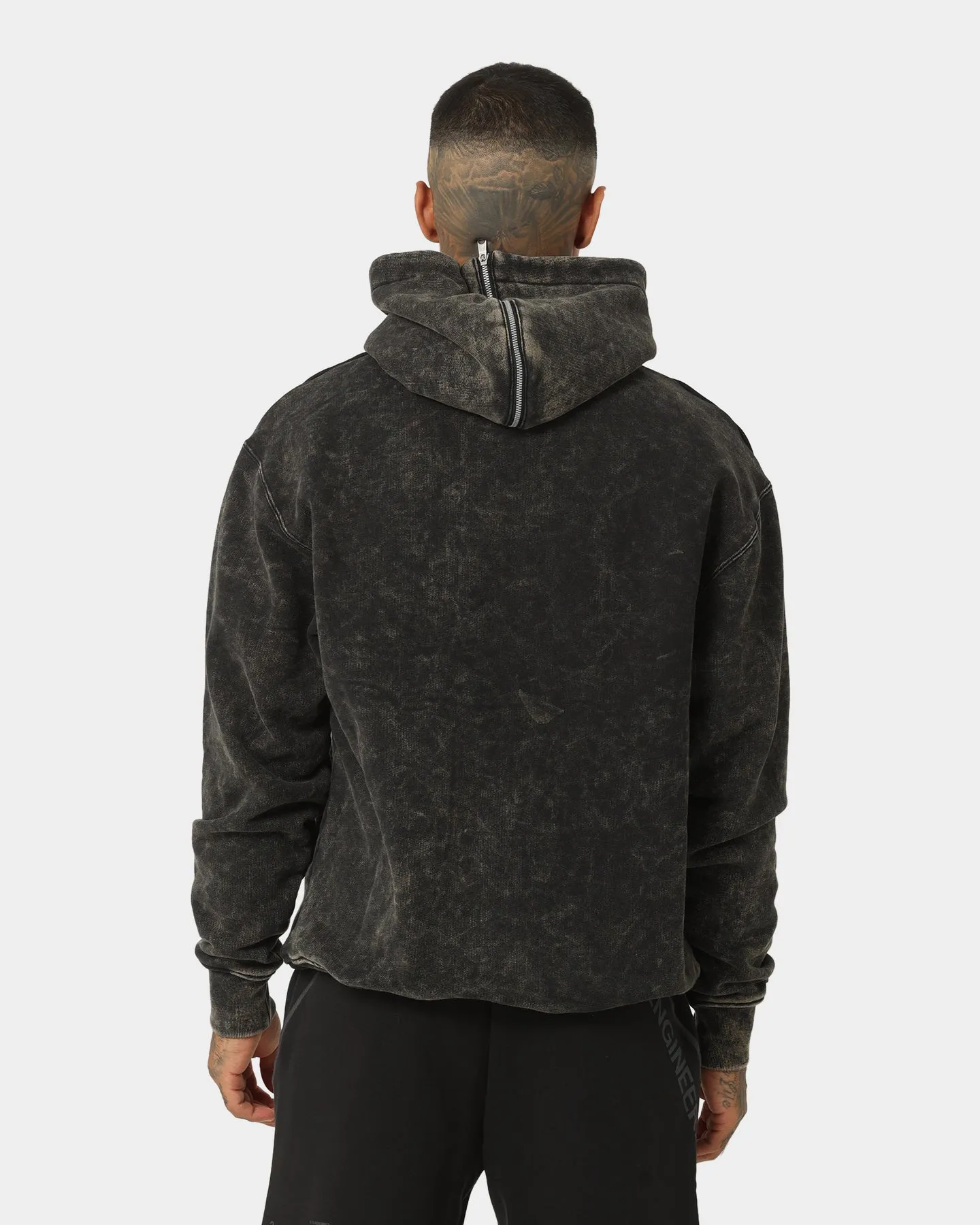 Applaud Jordan Flight Heritage Fleece Pullover Hoodie Black/Black/Cement