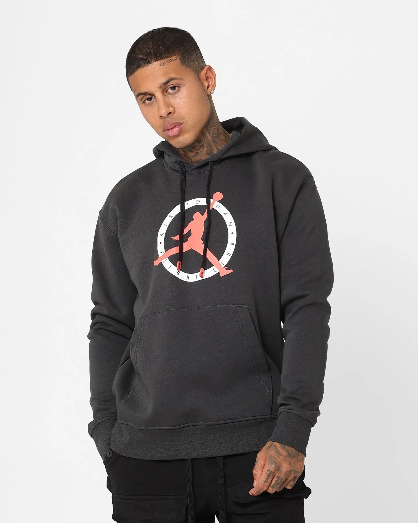 Money FleeceBacking Jordan Flight MVP Graphic Fleece Pullover Hoodie Off Noir