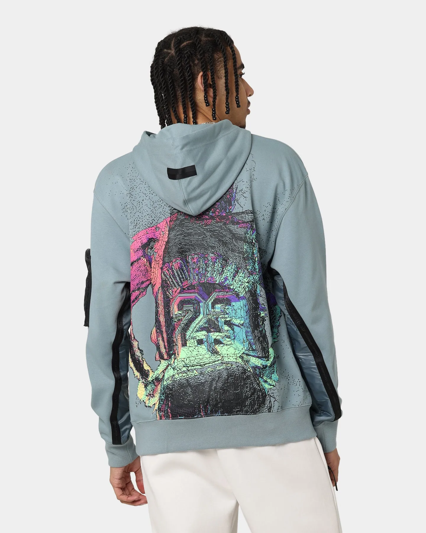 Vanity Windproof Design Jordan Jordan 23 Engineered Statement Fleece Pullover Hoodie Aviator Grey