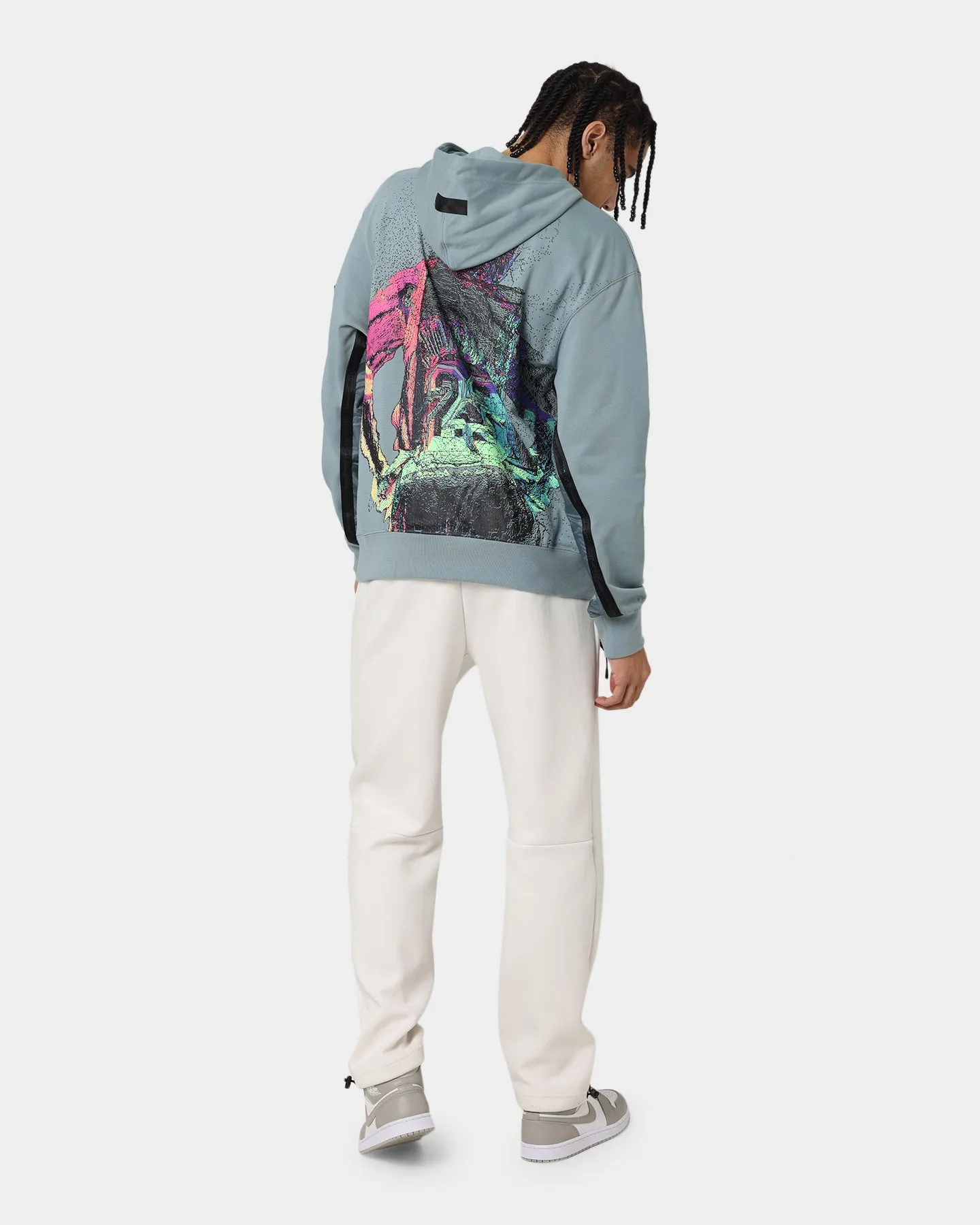 Jordan Jordan 23 Engineered Statement Fleece Pullover Hoodie Aviator Grey Mousse