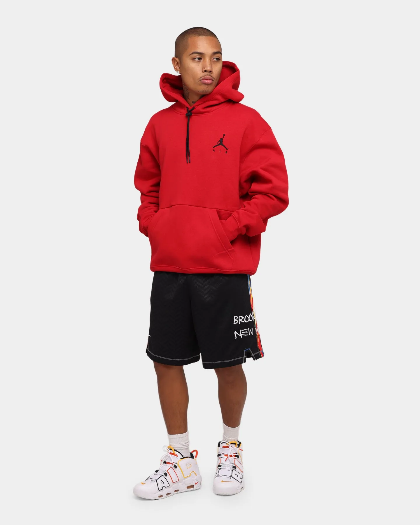 campfire Jordan Jumpman Air Hoodie Gym Red