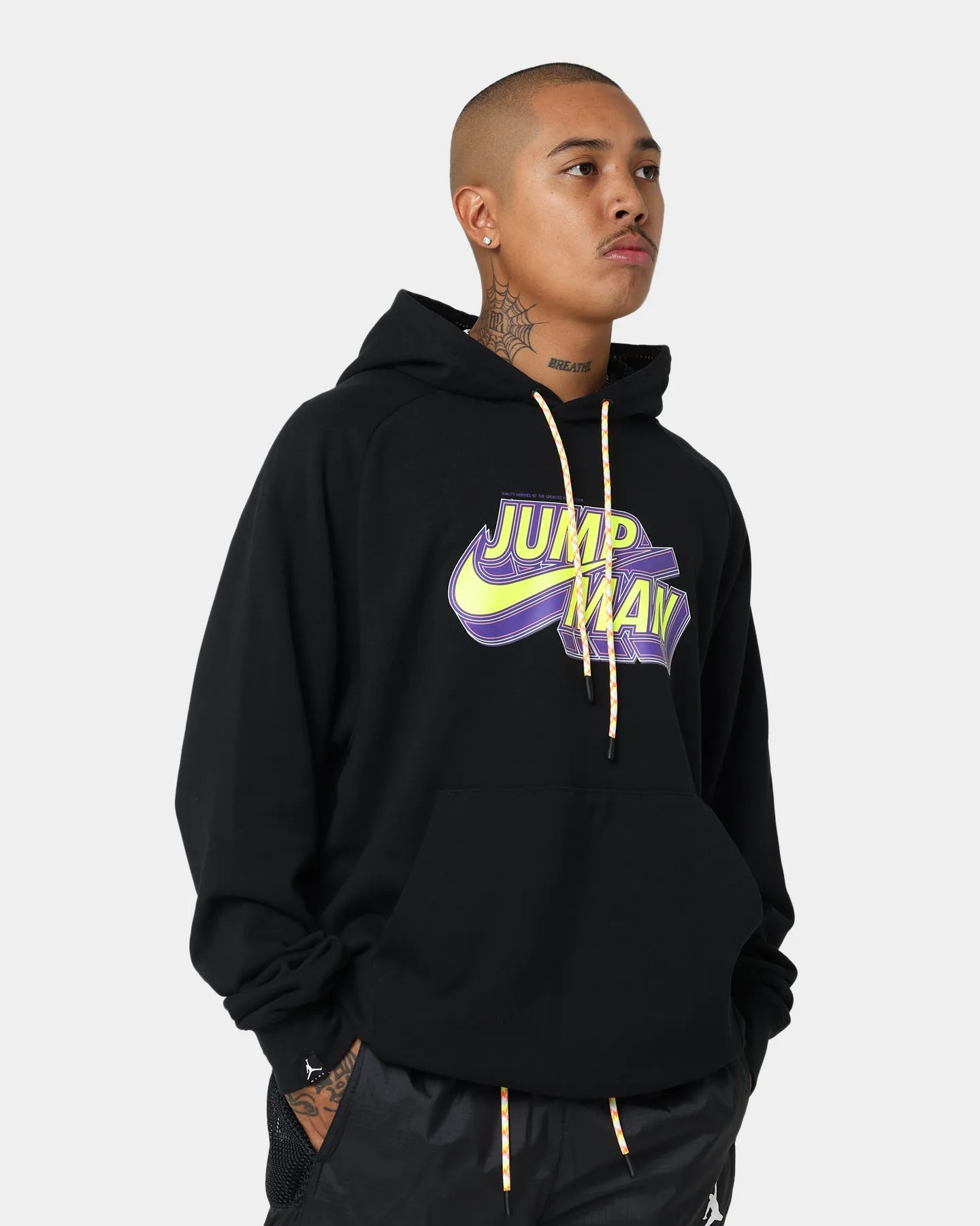 System Jordan Jumpman Fleece Pullover Hoodie Black