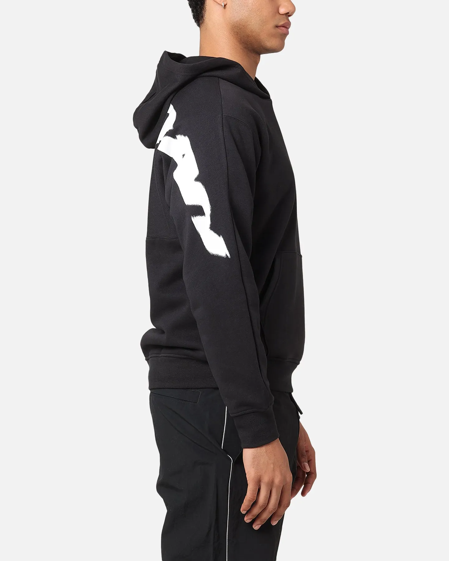 System Weather resistant Jordan Jumpman MVP Statement Fleece Pullover Hoodie Black/Sail