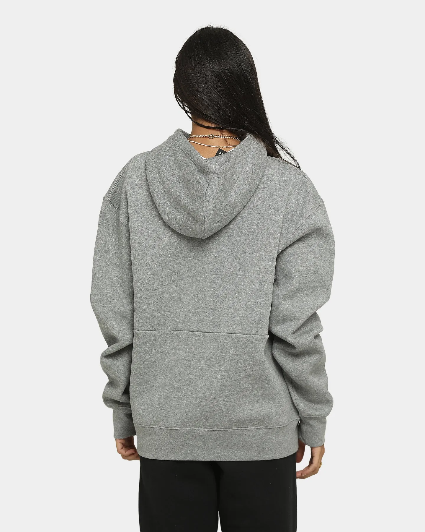 Convertible Collar Style Sleepwear Jordan Men's Jumpman Fleece Pullover Hoodie Carbon Heather/Black