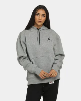 Jordan Men's Jumpman Fleece Pullover Hoodie Carbon Heather/Black Fast Fit