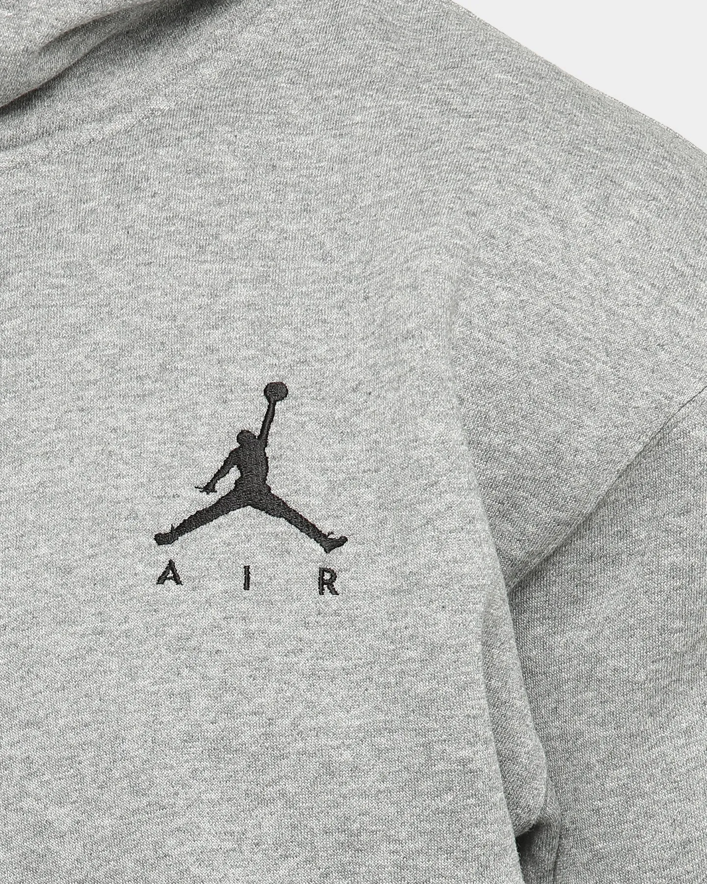 evening Jordan Men's Jumpman Fleece Pullover Hoodie Carbon Heather/Black