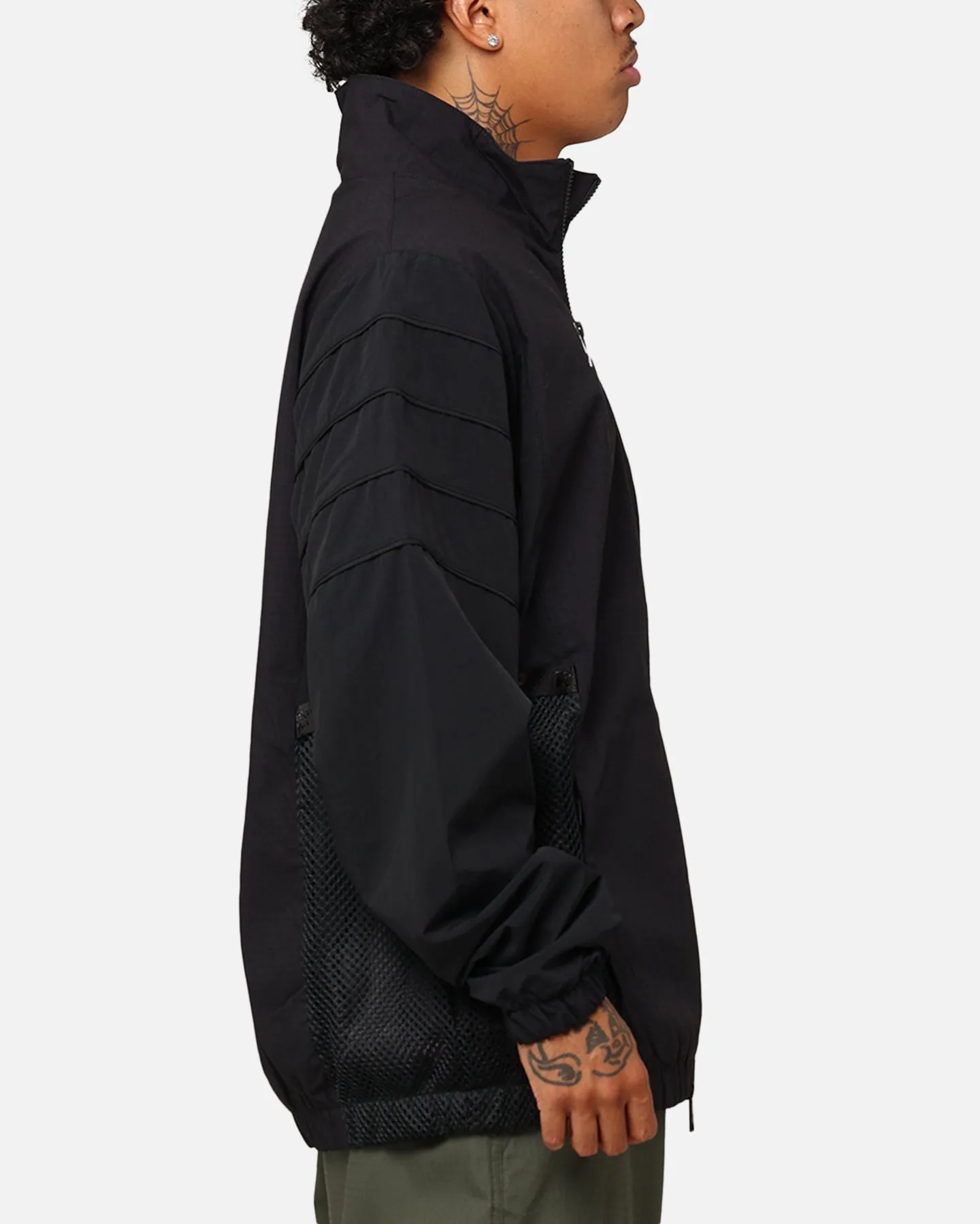 mid-length Jordan X Paris Saint-Germain Anthem Jacket Black/White