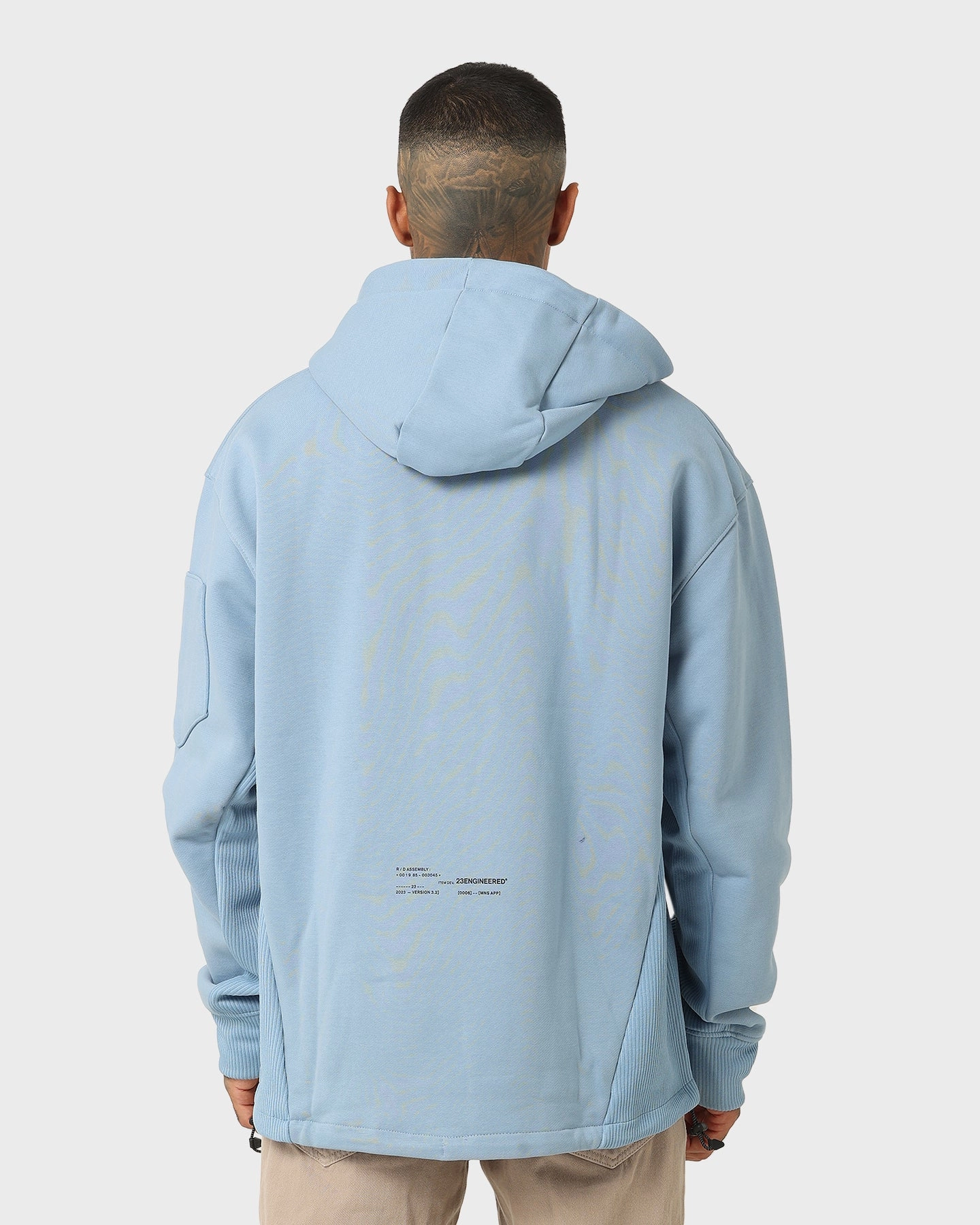 Active Fit Functional Fit Jordan 23 Engineered Statement Fleece Pullover Hoodie Chambray