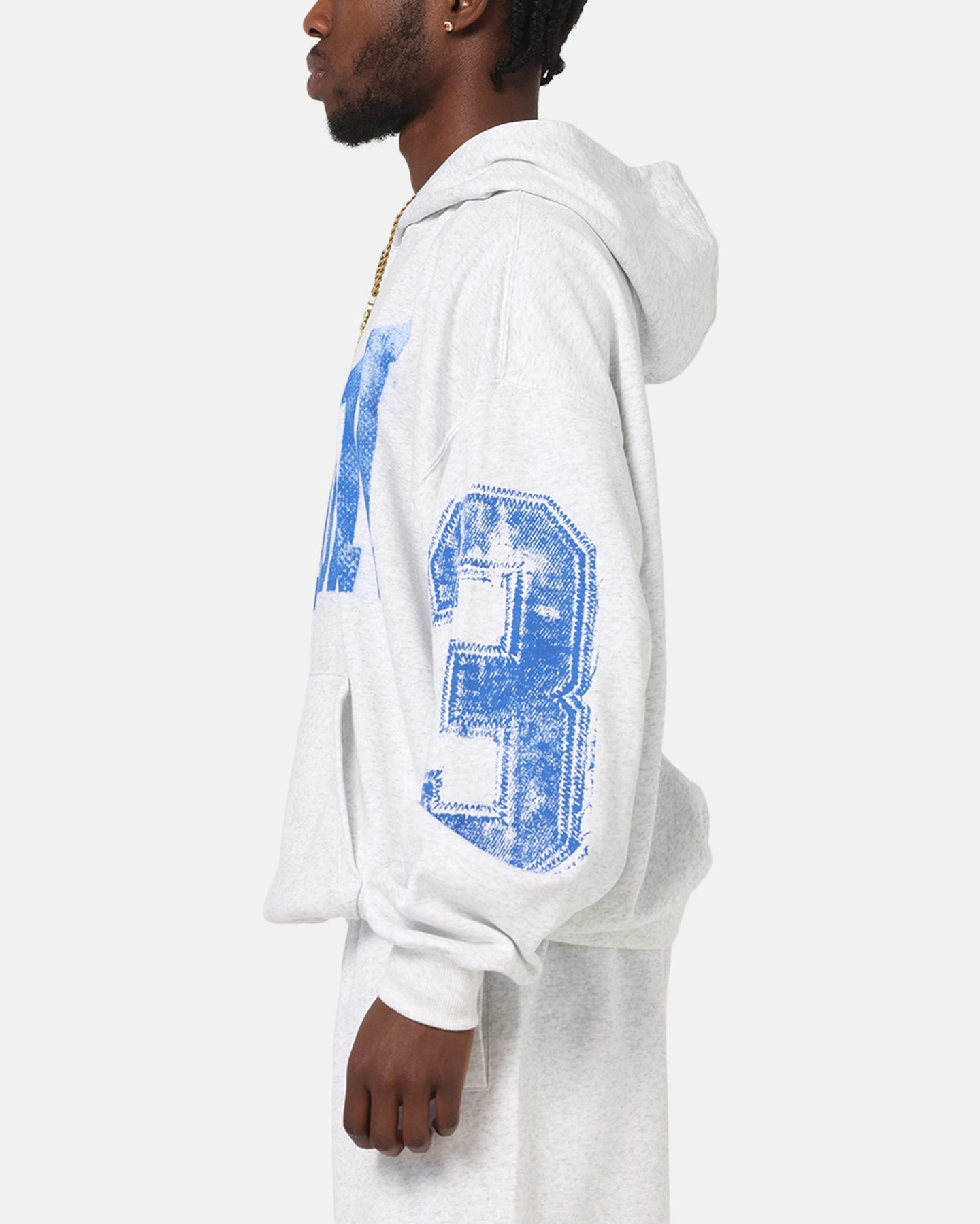 Jordan Brooklyn Collegiate Pullover Hoodie Birch Heather Grey volleyball outfit Durable Yarn