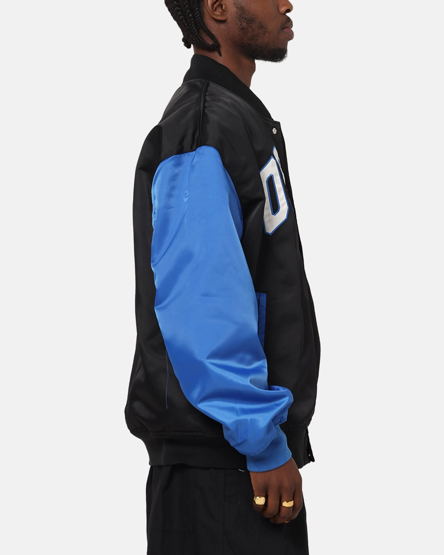 Active Lifestyle Jordan Brooklyn Collegiate Varsity Jacket Black/Blue
