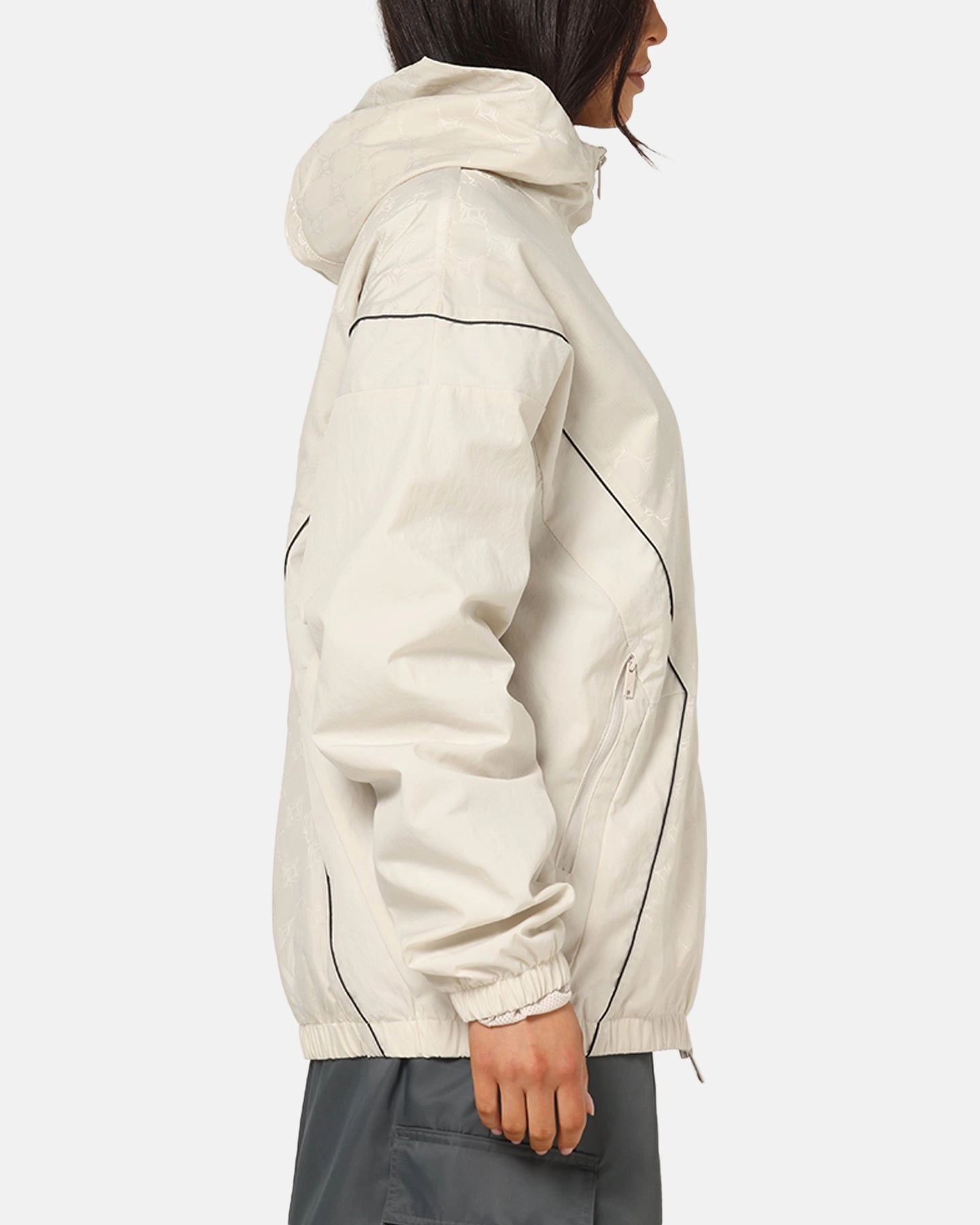 Jordan Brooklyn Draft Jacket Lt Orewood Brown Water Resistant Fabric Save