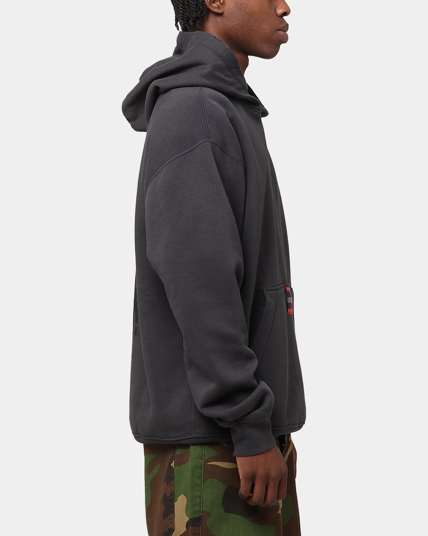 Jordan Brooklyn Fleece Pullover J Day Hoodie Off Noir/Gym Red suitable for educational purposes