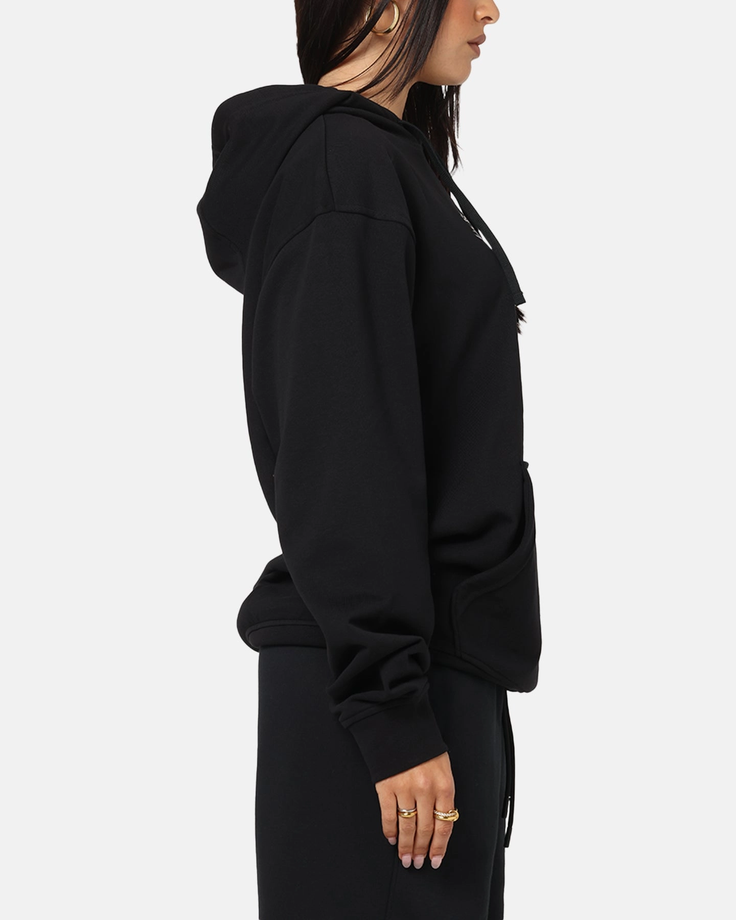 Jordan Dri-FIT Graphic Pullover Hoodie Black/White Simple Outfit Family gathering wear