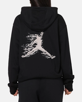 Jordan Dri-FIT Graphic Pullover Hoodie Black/White cruise vacation