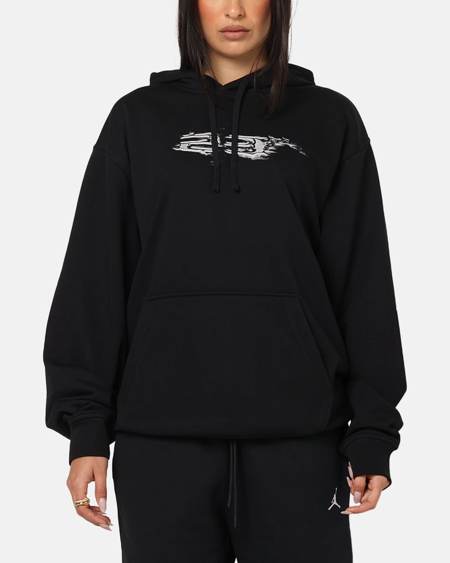 Flying fox like Jordan Dri-FIT Graphic Pullover Hoodie Black/White