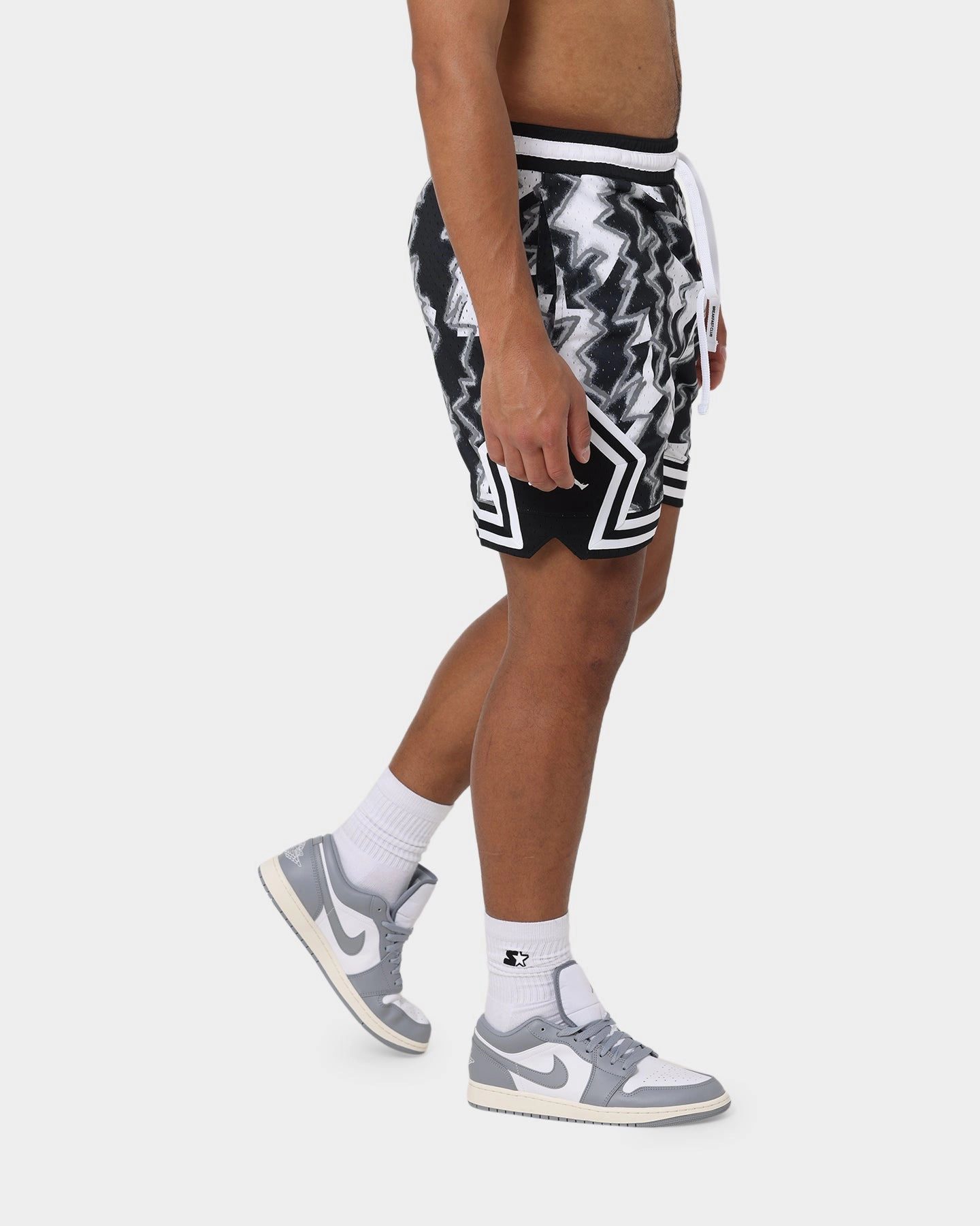 soccer shorts Daily Wear Jordan Dri-FIT Sport Barcelona Diamond Shorts White/Black/White