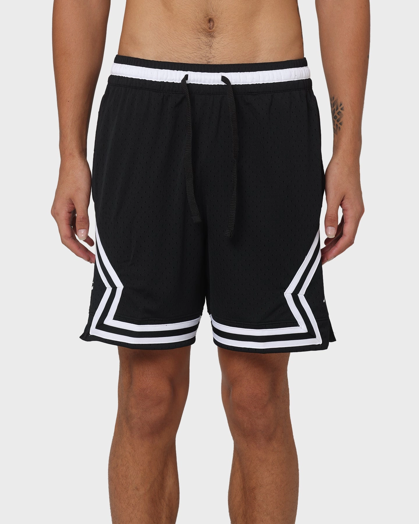 Jordan Dri-FIT Sport Diamond Shorts Black/White Comfortable clothing