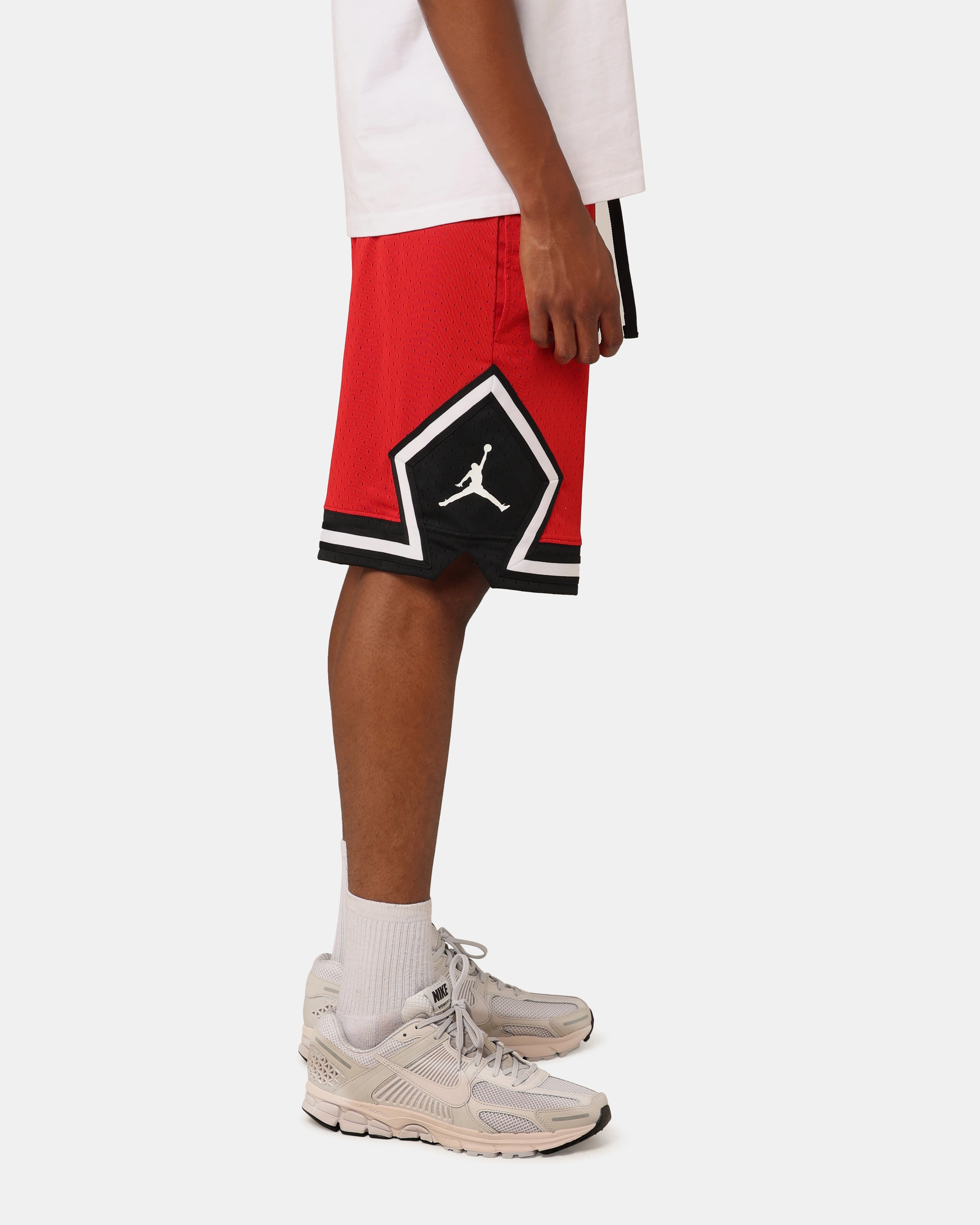 Ripstop Material fashion industry Jordan Dri-FIT Sport Diamond Shorts Gym Red/Black