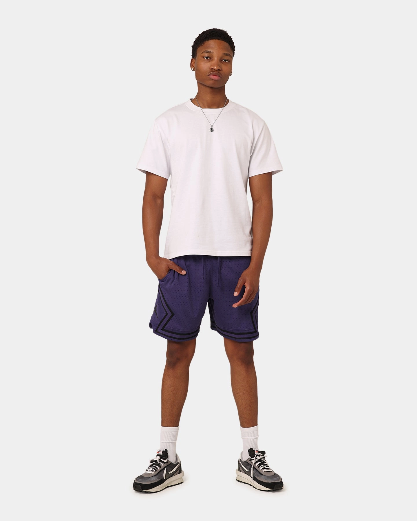 Stretch Comfort Jordan Dri-FIT Sport Diamond Shorts Sky J Purple/Black