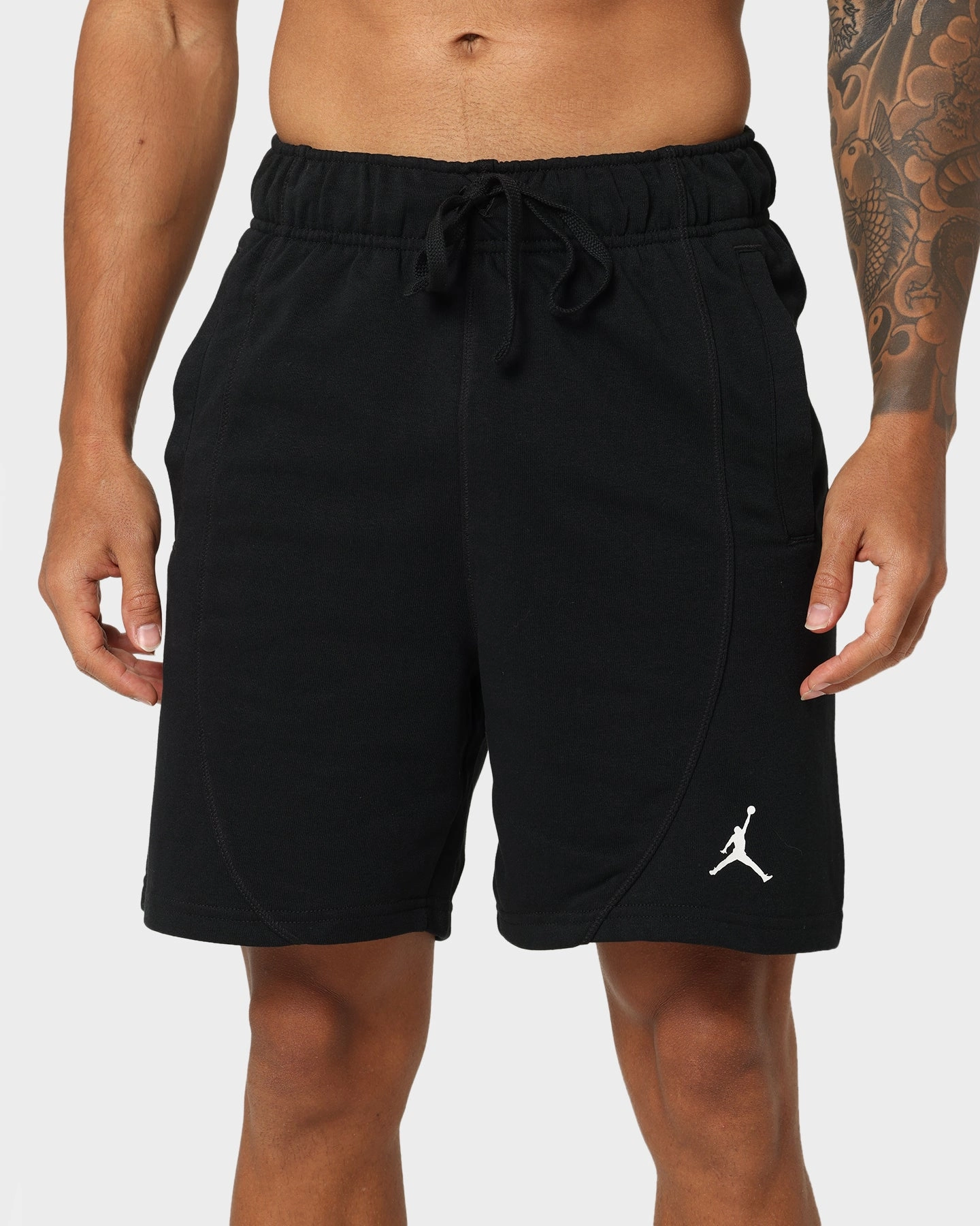 Jordan Dri-FIT Sport Shorts Black/Black/White plain shorts