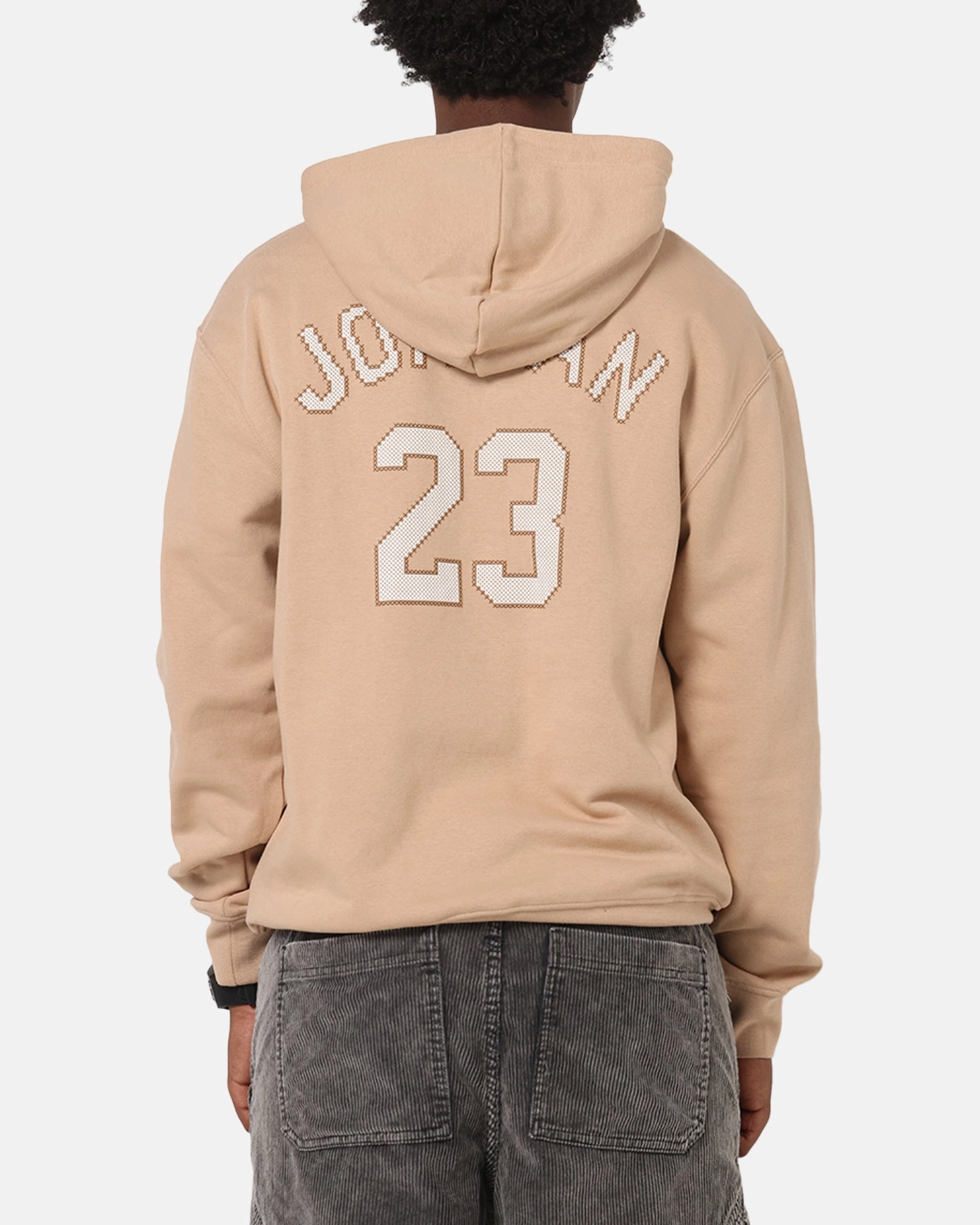 Jordan Essential Fleece Pullover Hoodie Hemp/Sail Active Street Tech Wear
