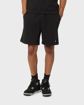 Warm Look Low Profile Closure System Jordan Essential Fleece Shorts Black/White
