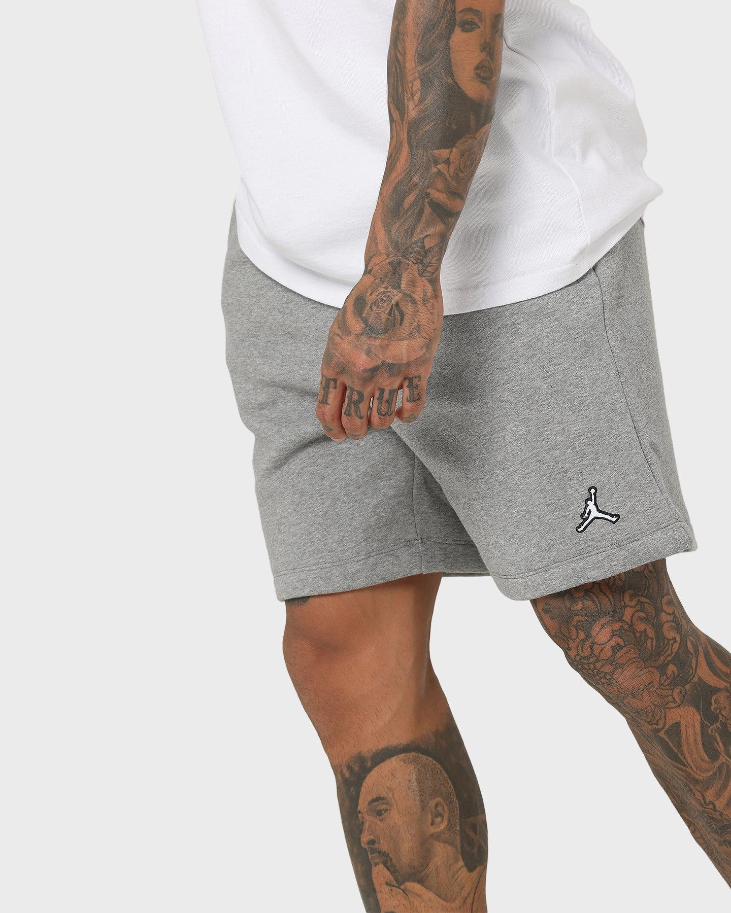 Clean Feel Jordan Essential Fleece Shorts Carbon Heather