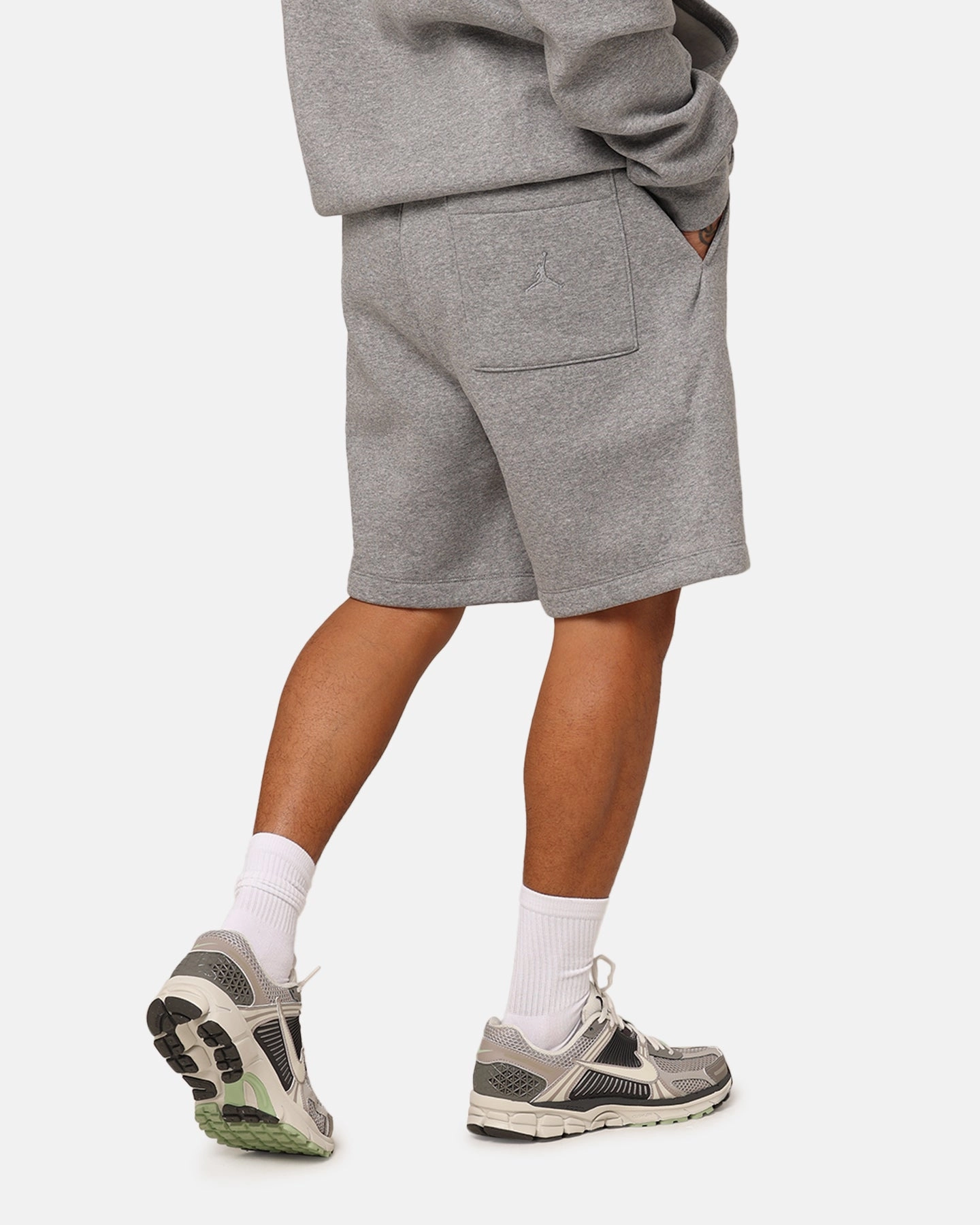 Easy Care Material Board shorts Jordan Essentials Brooklyn Fleece Harbour Shorts Carbon Heather