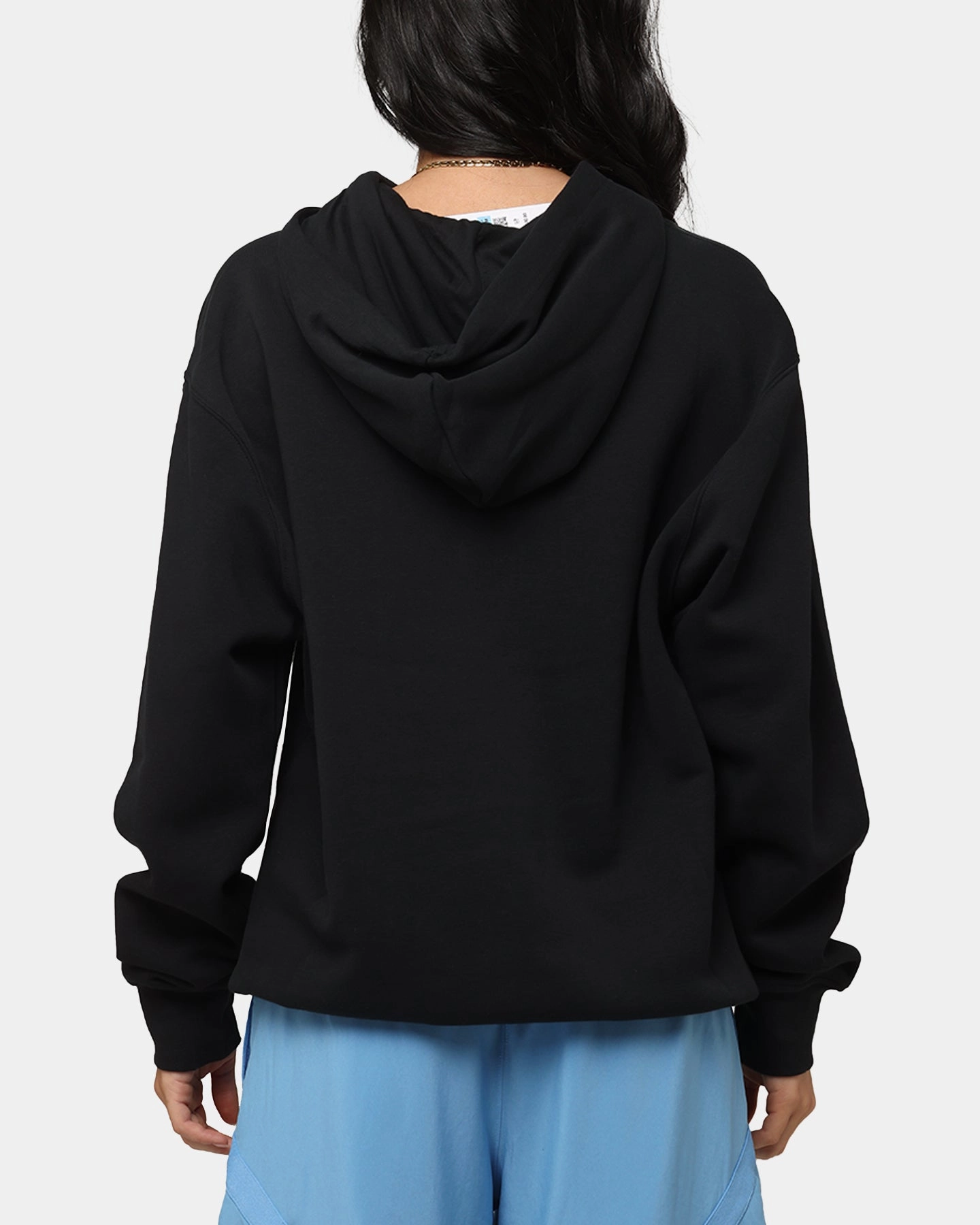 City Mood Weekend Style Jordan Essentials Fleece Air Stretch Hoodie Black