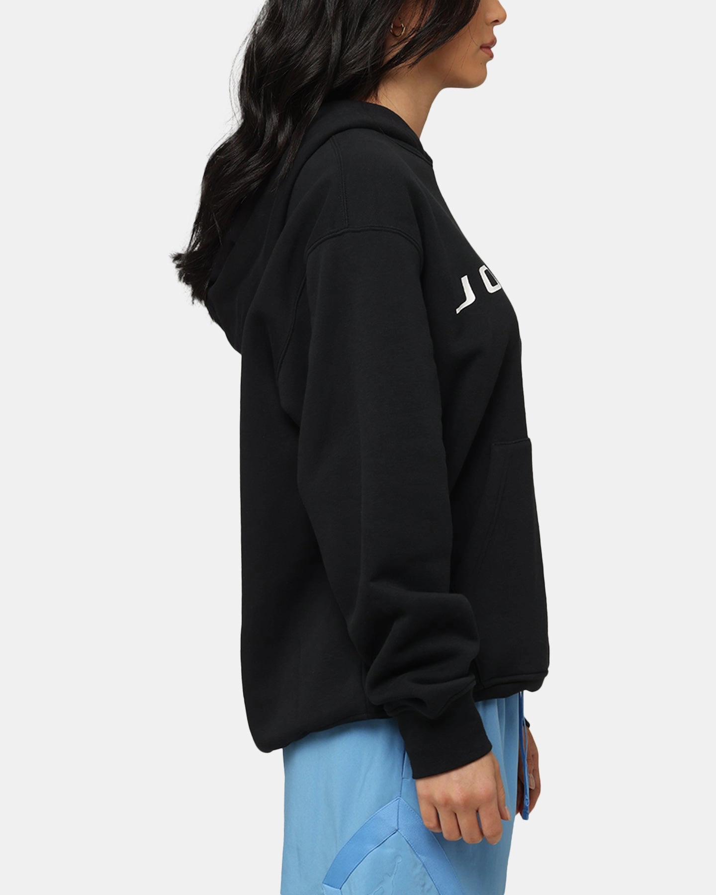 desert style Jordan Essentials Fleece Air Stretch Hoodie Black