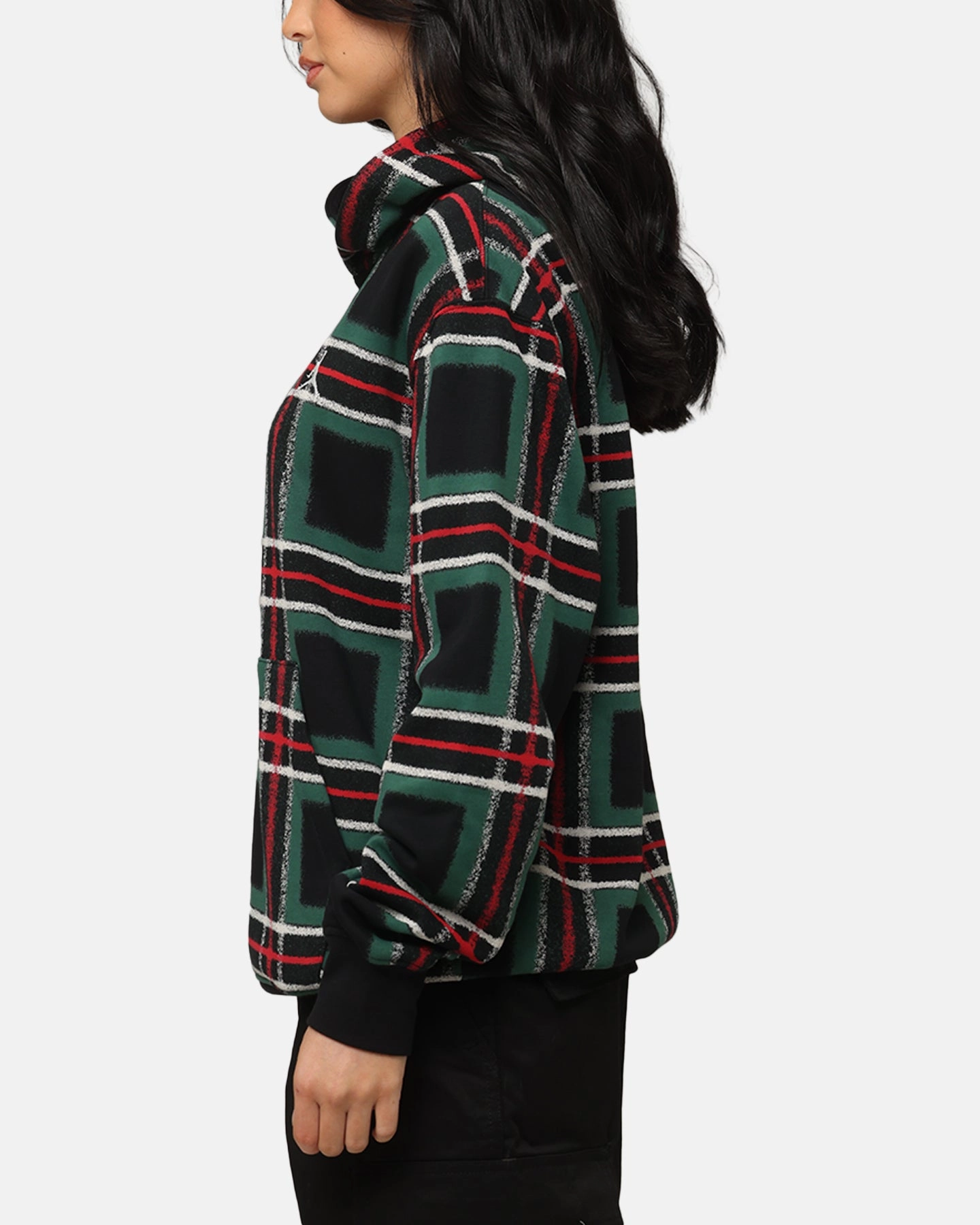 Seam Sealed Construction Jordan Essentials Holiday Fleece Pullover Hoodie Black/Sail