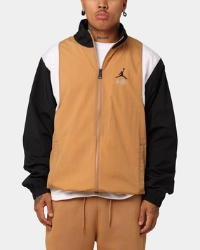 Multi Pocket System Jordan Essentials Jacket Dark Brown/White