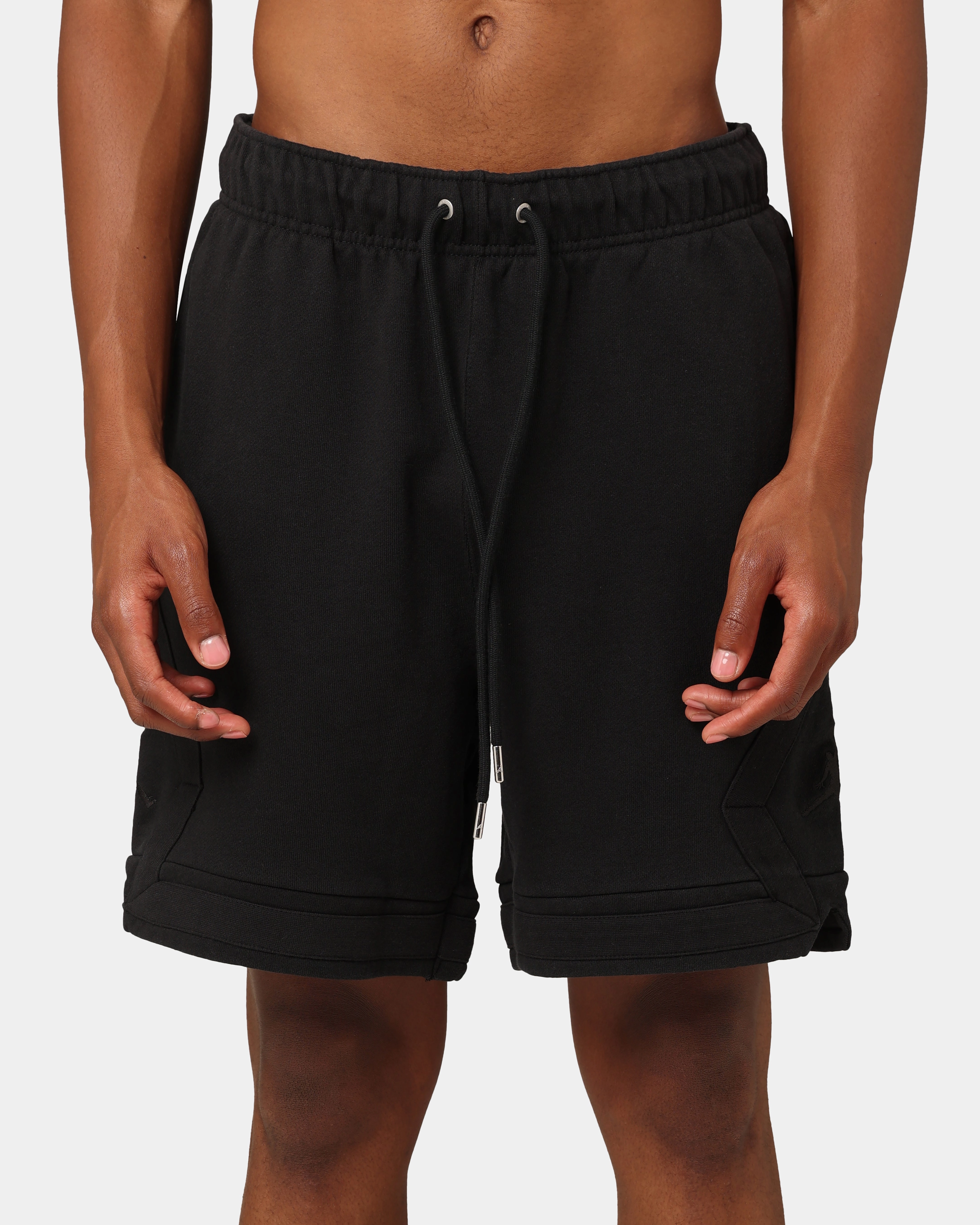 picnic clothes suede look Jordan Essentials Statement Fleece Shorts Black/Black