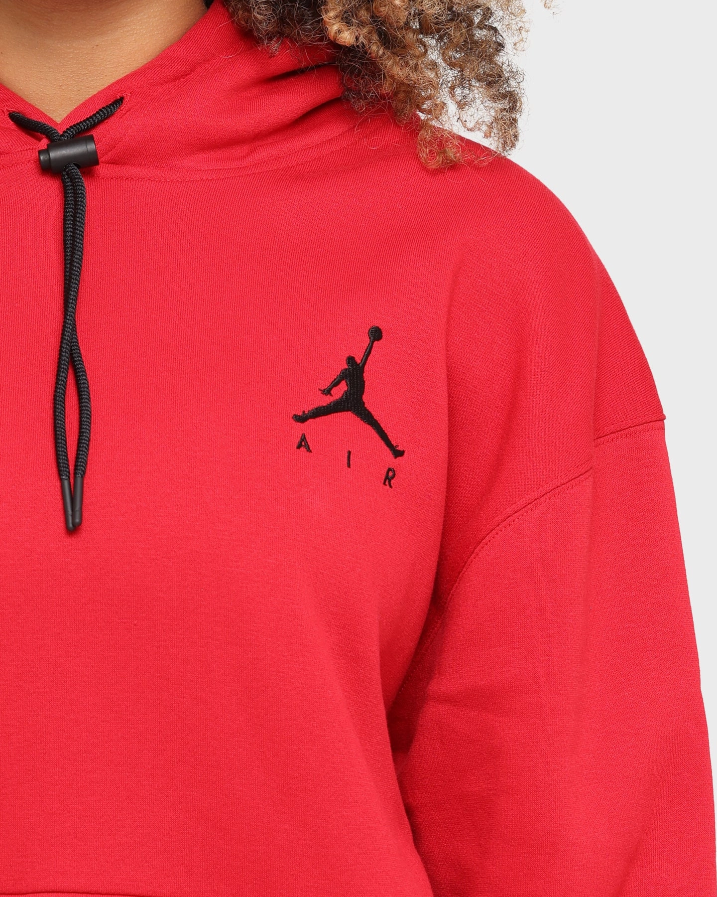 Dual Layer Fabric Jordan Jumpman Air Hoodie Gym Red
